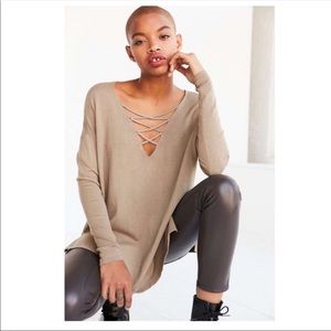 NWOT Urban Outfitters Crisscross Design Top Sz S